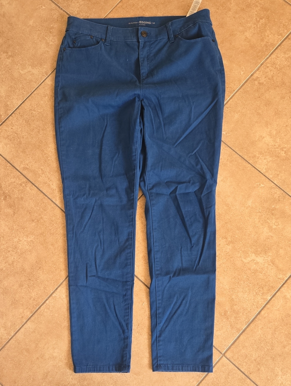 Chico's Blue Stretch Jeggings Size 1.5(US 10)